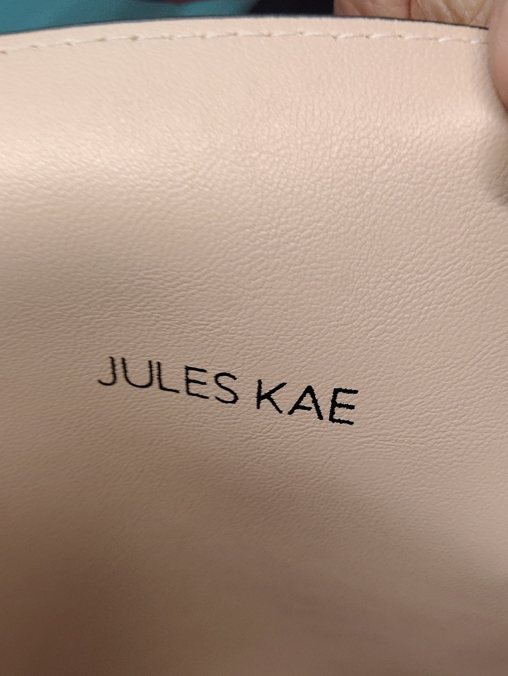 Jules Kae Blush Pink Leather Tote